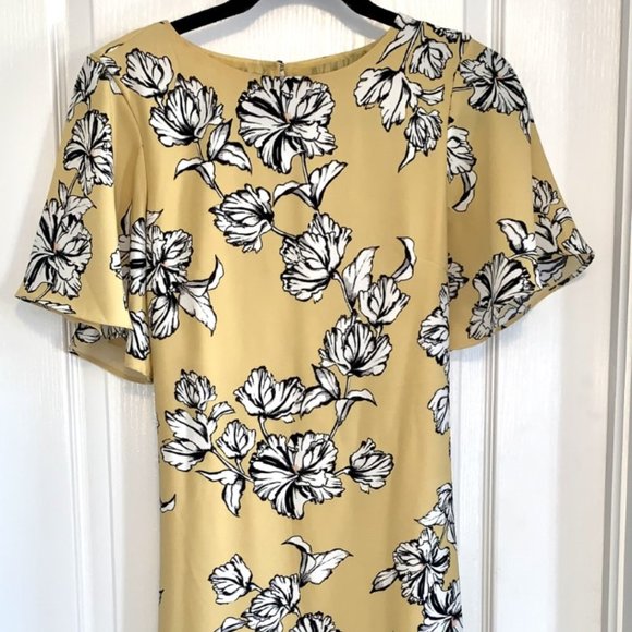 H&M Yellow Dress, Size 4 - Picture 2 of 5